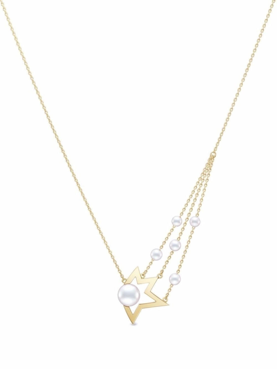 

Колье Collection Line Comet Plus из желтого золота с жемчугом TASAKI, золотой