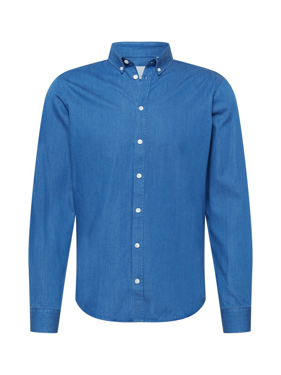 

Джинсовая рубашка Casual Friday Regular fit Button Up Shirt Anton, синий деним