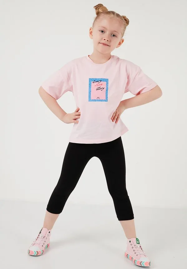 Легагины и брюки lela стандартного кроя Lela, Pink — фото 2