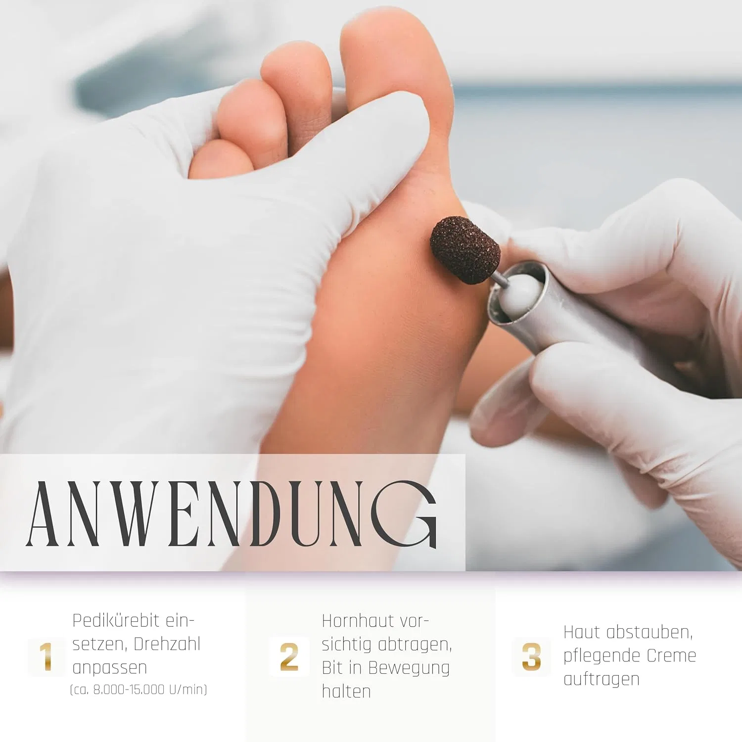 Алмазная фреза для педикюра от Lyins-Nailshop.de ‎Lynis Nailshop, Foot Care Bit Small — фото 4