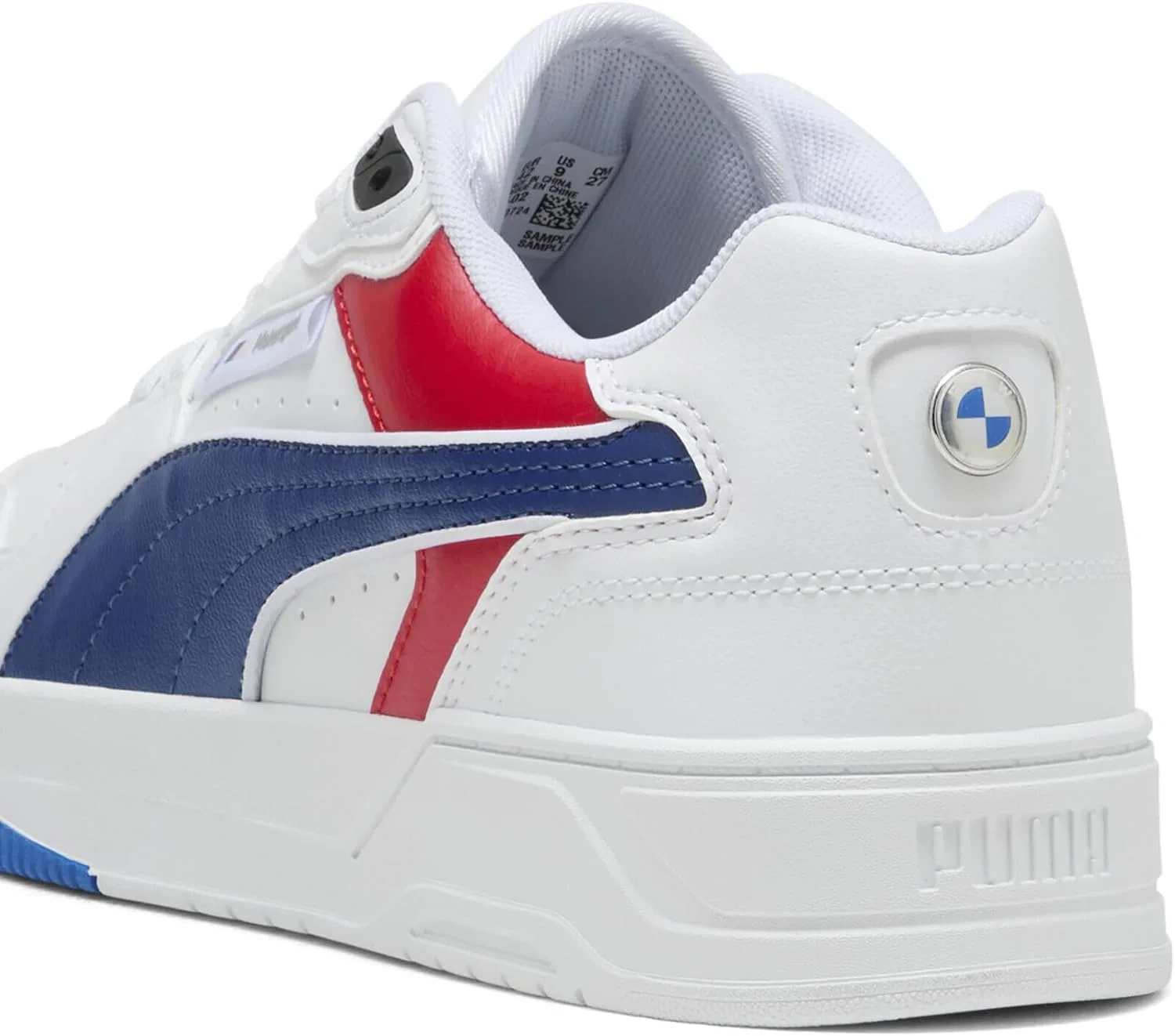 Кроссовки PUMA Adult BMW M Motorsport RBD Break Low Trainers, White Pro Blue — фото 2