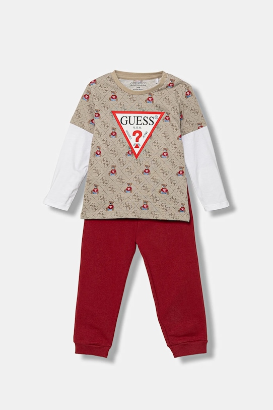 

Комплект детского хлопка Guess, бежевый