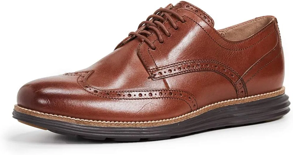 Туфли Cole Haan Original Grand Shor Twing - Original Grand Shor Twing Men, Brown Woodbury Ivory Woodbury Ivory