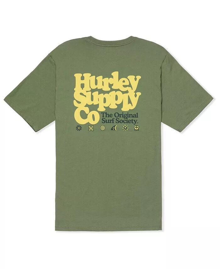 

Мужская футболка с коротким рукавом Everyday Society Hurley, зеленый