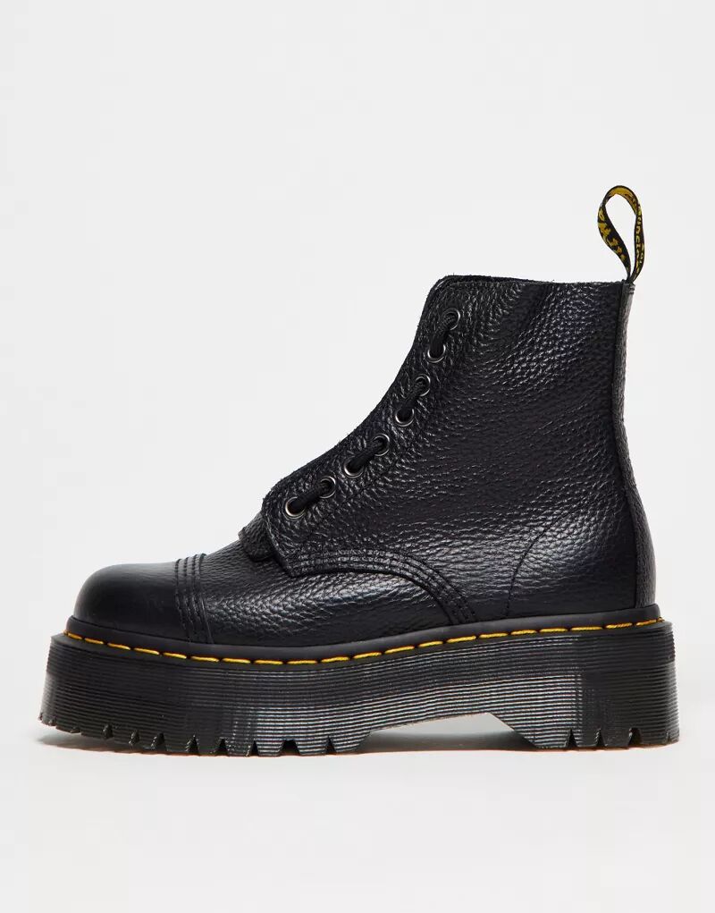 Доктор Martens - Sinclair - ботинки из фрезерованной кожи наппа на платформе Dr Martens