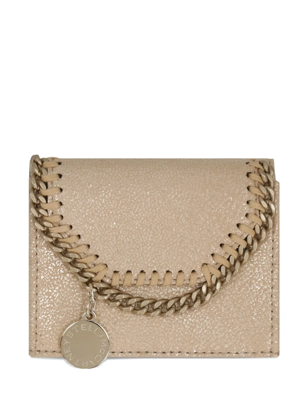 

Кошелек falabella с логотипом STELLA MCCARTNEY, бежевый