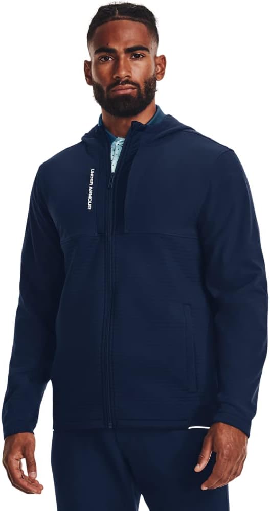 

Under Armour мужская куртка Storm Daytona с молнией, (408) Academy/Academy/Reflective, Синий, Under Armour мужская куртка Storm Daytona с молнией, (408) Academy/Academy/Reflective