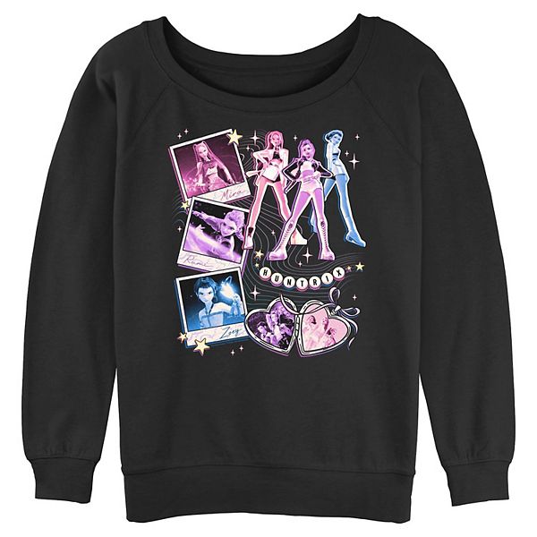 

Длинный свитер с принтом Demon Hunters Huntrix Licensed Character