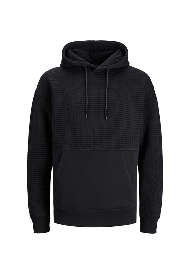 

Толстовка с капюшоном черного цвета с рисунком Jack & Jones, черный