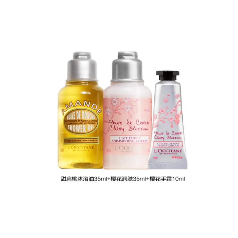 Наборы для ухода Unisex LOCCITANE, [Stock Up]Body Oil*3 + Cherry Blossom Moisturizer*3 + Cherry Blossom Hand Cream*3 — фото 4