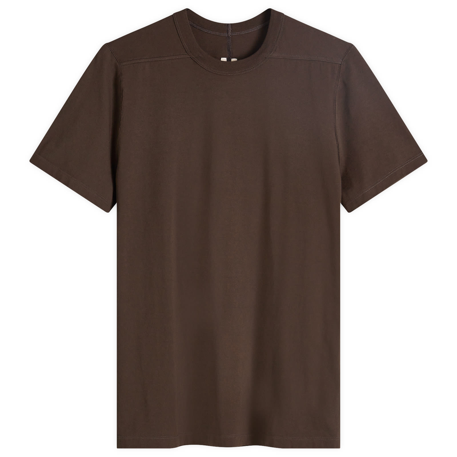 

Футболка Rick Owens Short Lightweight Level Tee, цвет Dark Dust