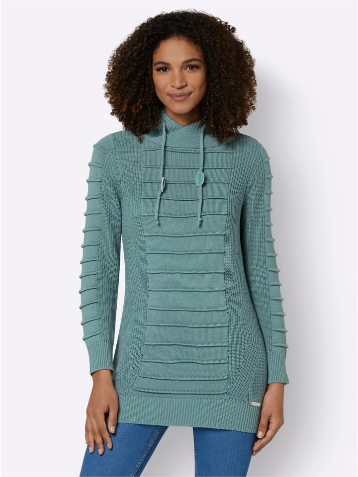 

WITT WEIDEN Длинный свитер нефритового цвета