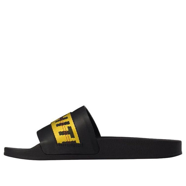 

Сандалии industrial sliders 'black' Off-White, черный