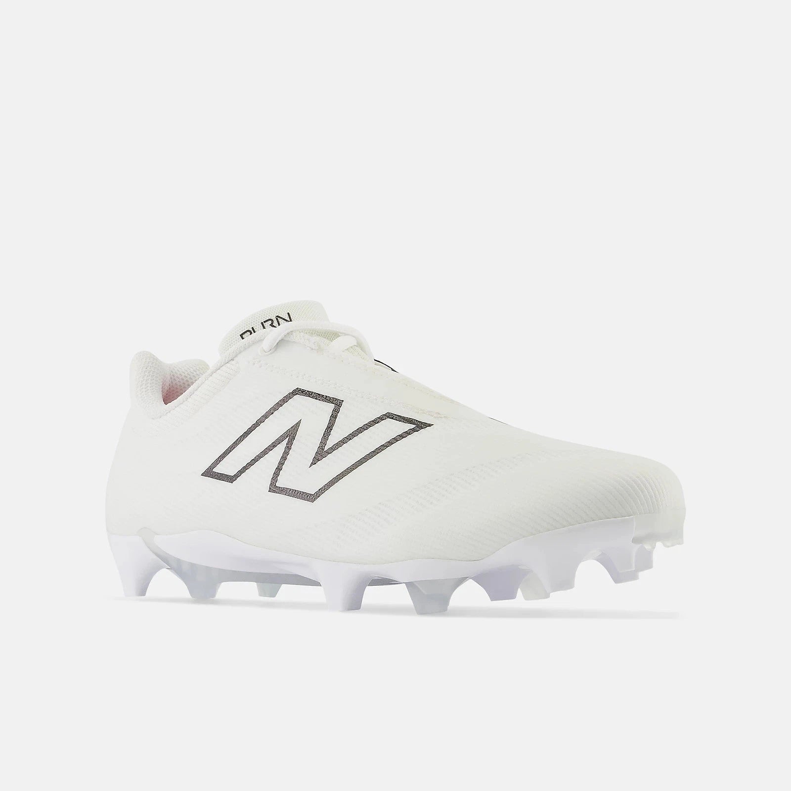 

Бутсы для лакросса New Balance BurnX4 BURNLW4, белые, серые, со шнуровкой, для мужчин, DWA2189 New Balance, белый