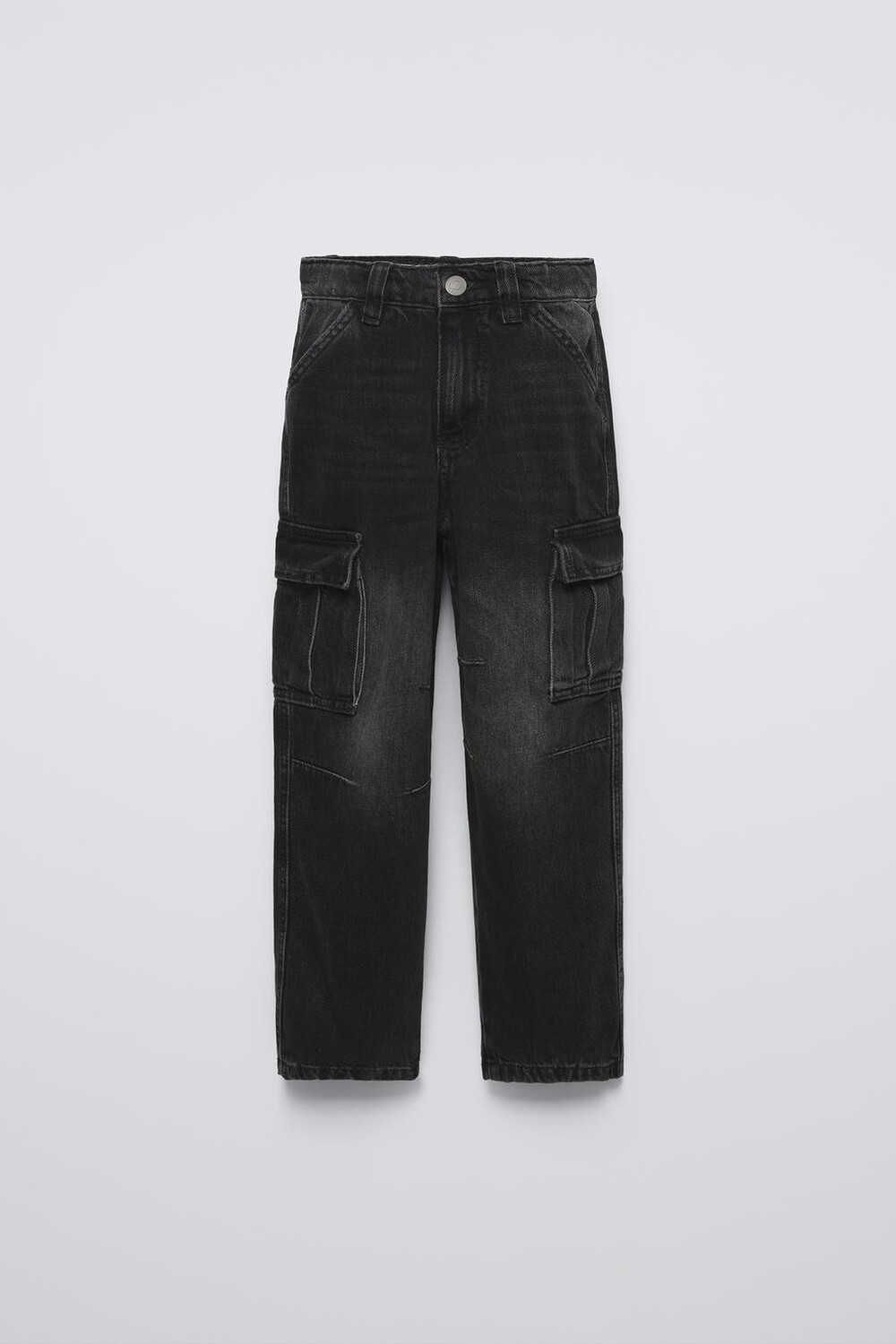 

Джинсы карго ZARA, черный