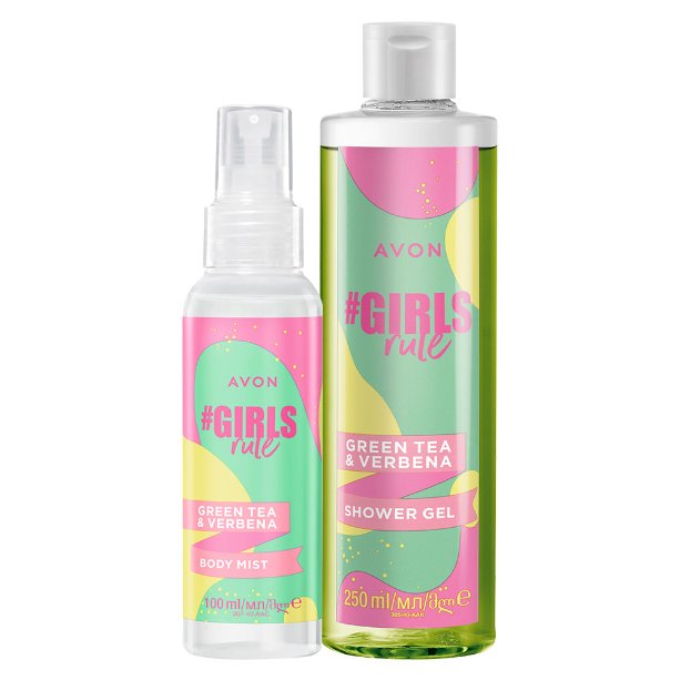 

Avon, Girls Rule Verbena Tea, набор косметики, 2 шт.