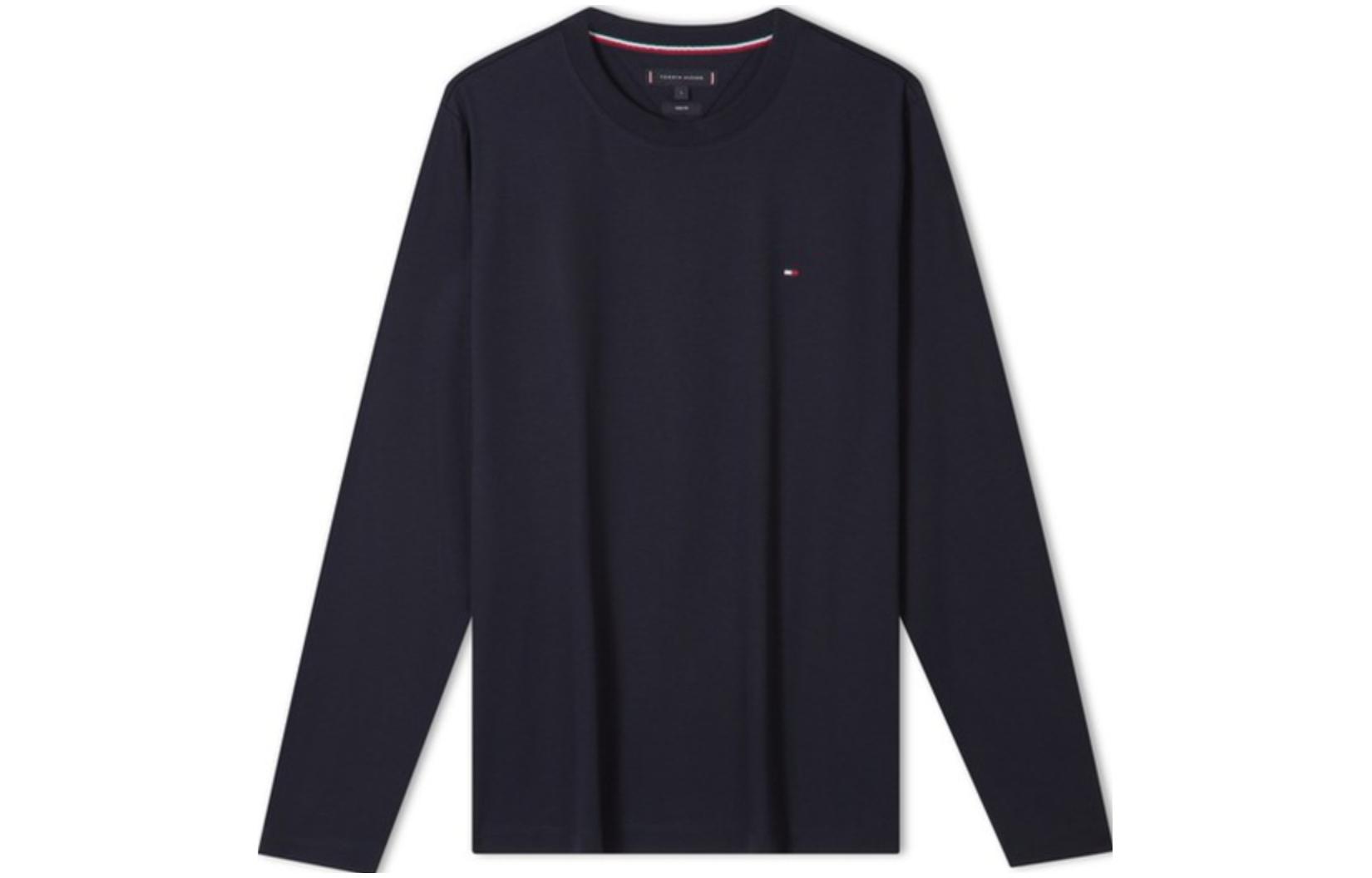Tommy Hilfiger Футболка мужская темно-синяя — фото 3