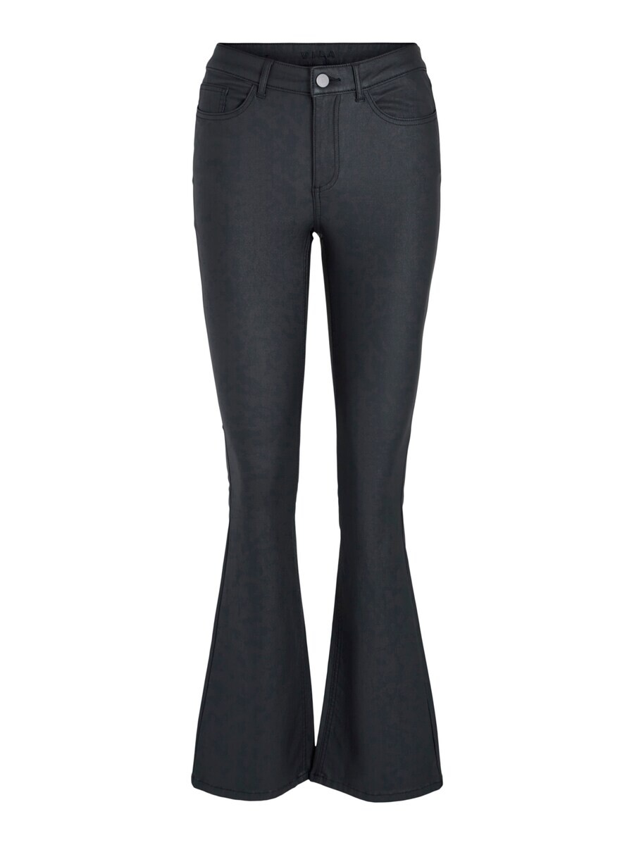

Кожаные штаны VILA Flared Pants Flair, черный