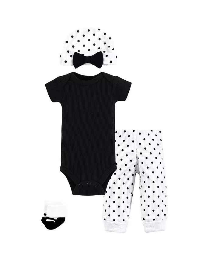 

Подарочный набор для девочки Hudson Birthday, черно-розовый, 12-18 месяцев Hudson Baby, черный