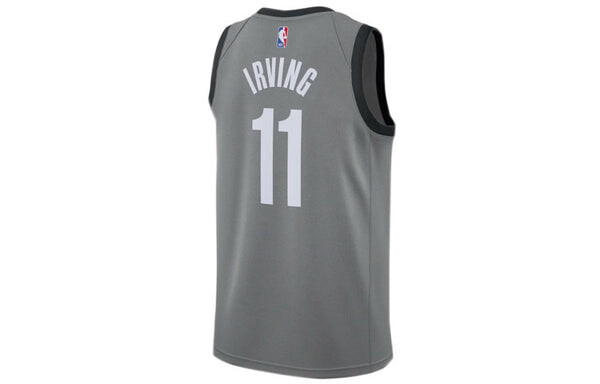 Майка Nike NBA limited Jersey SW Fan Edition 2019-2020 Season Brooklyn Nets Kyrie Irving 11 Gray, серый — фото 2
