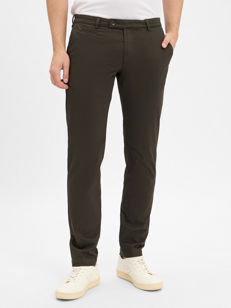 

Повседневные брюки-чинос bugatti Aturo, Olive