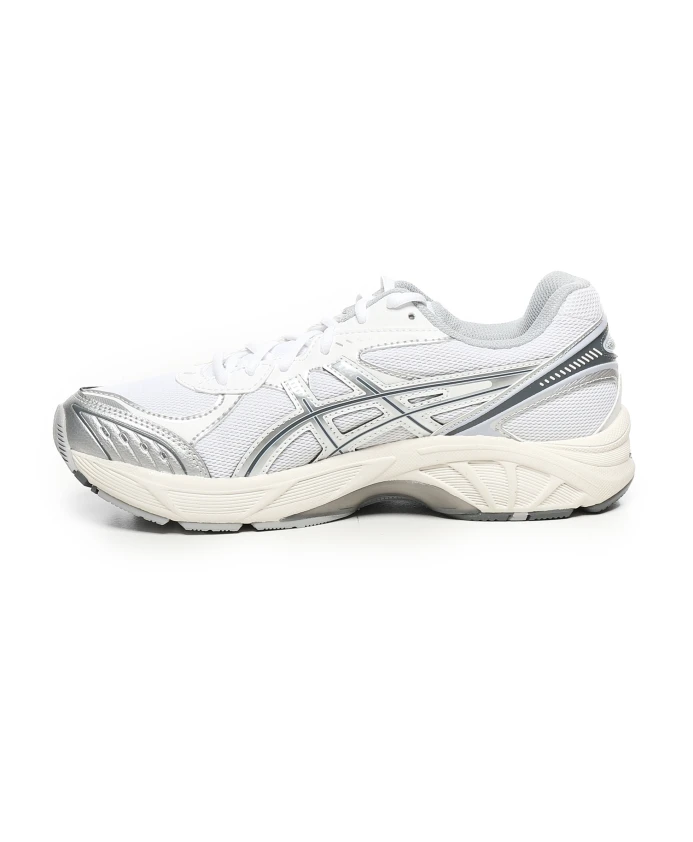 Кроссовки с сетчатыми вставками и тигровыми полосками Asics, белый — фото 4