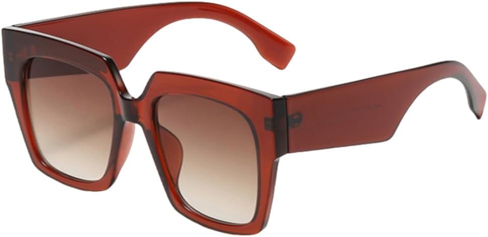 

Солнцезащитные очки LVTFCO Retro Square с леопардовым принтом, модные женские, с прозрачным градиентом, защита от УФ-излучения UV400, мужские солнцезащитные очки, Tea Double Tea