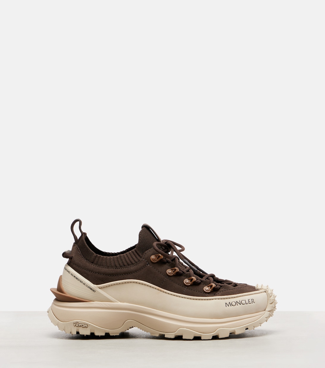 Кроссовки Trailgrip Lite3 из нубука и замши Moncler — фото 4
