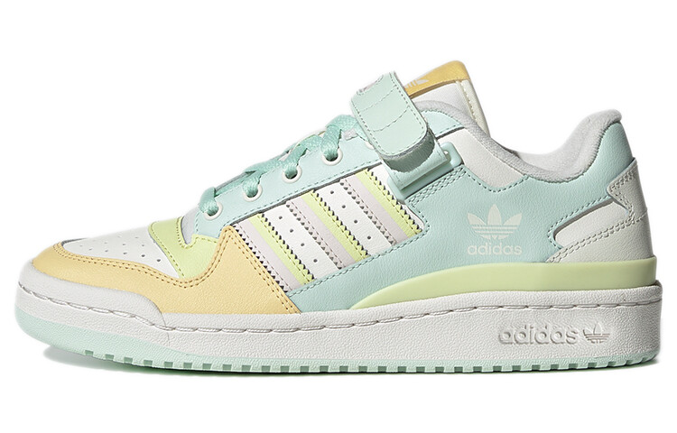 Кроссовки Adidas Forum Low Premium White Blue Yellow Women's