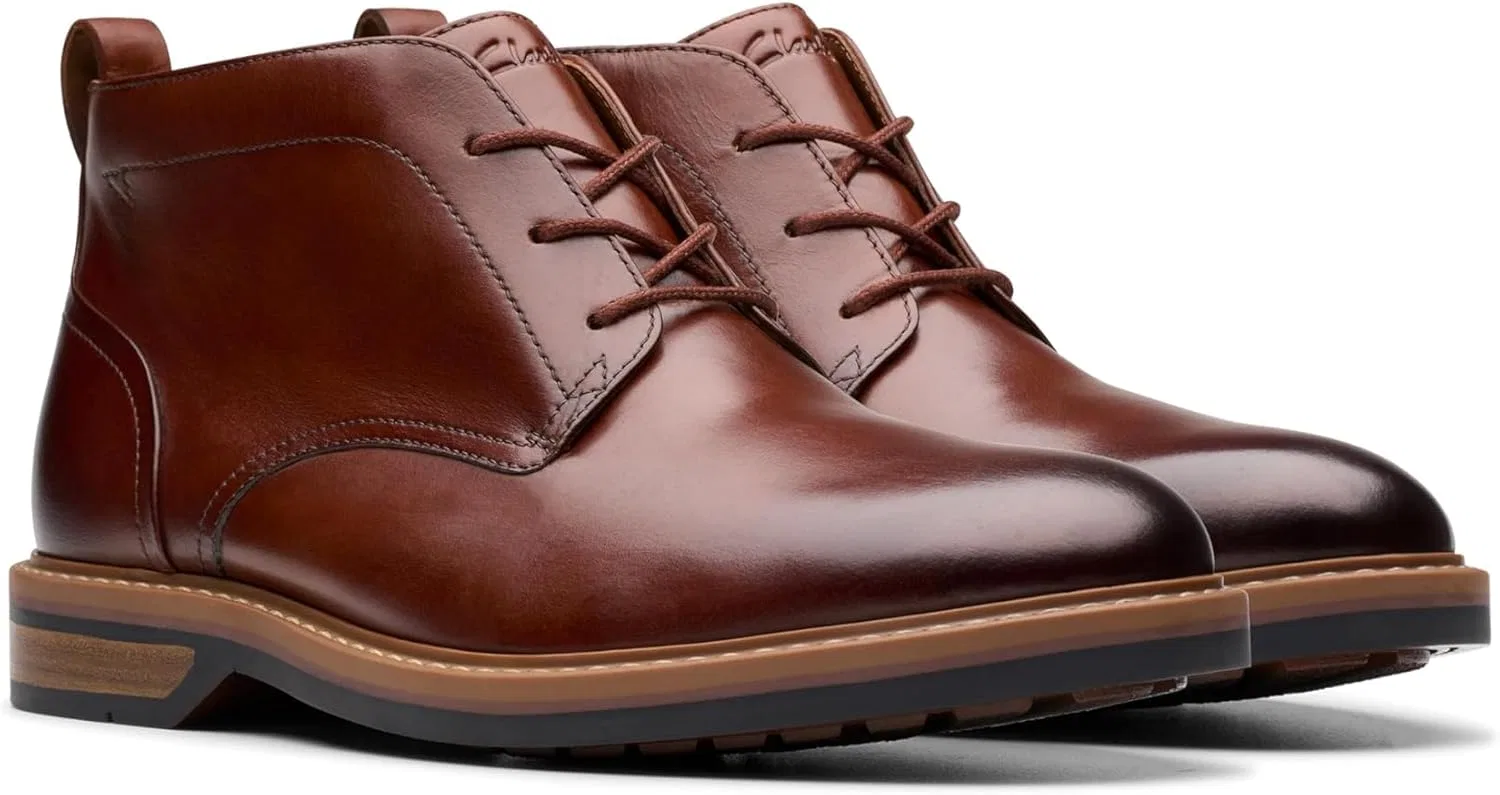 Мужские ботинки Clarks Aldwin ChukkaChukka, коричневый