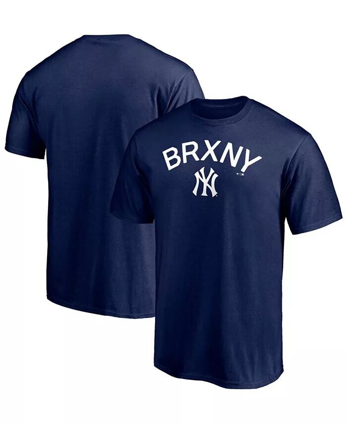 

Мужская темно-синяя футболка New York Yankees Hometown Fanatics