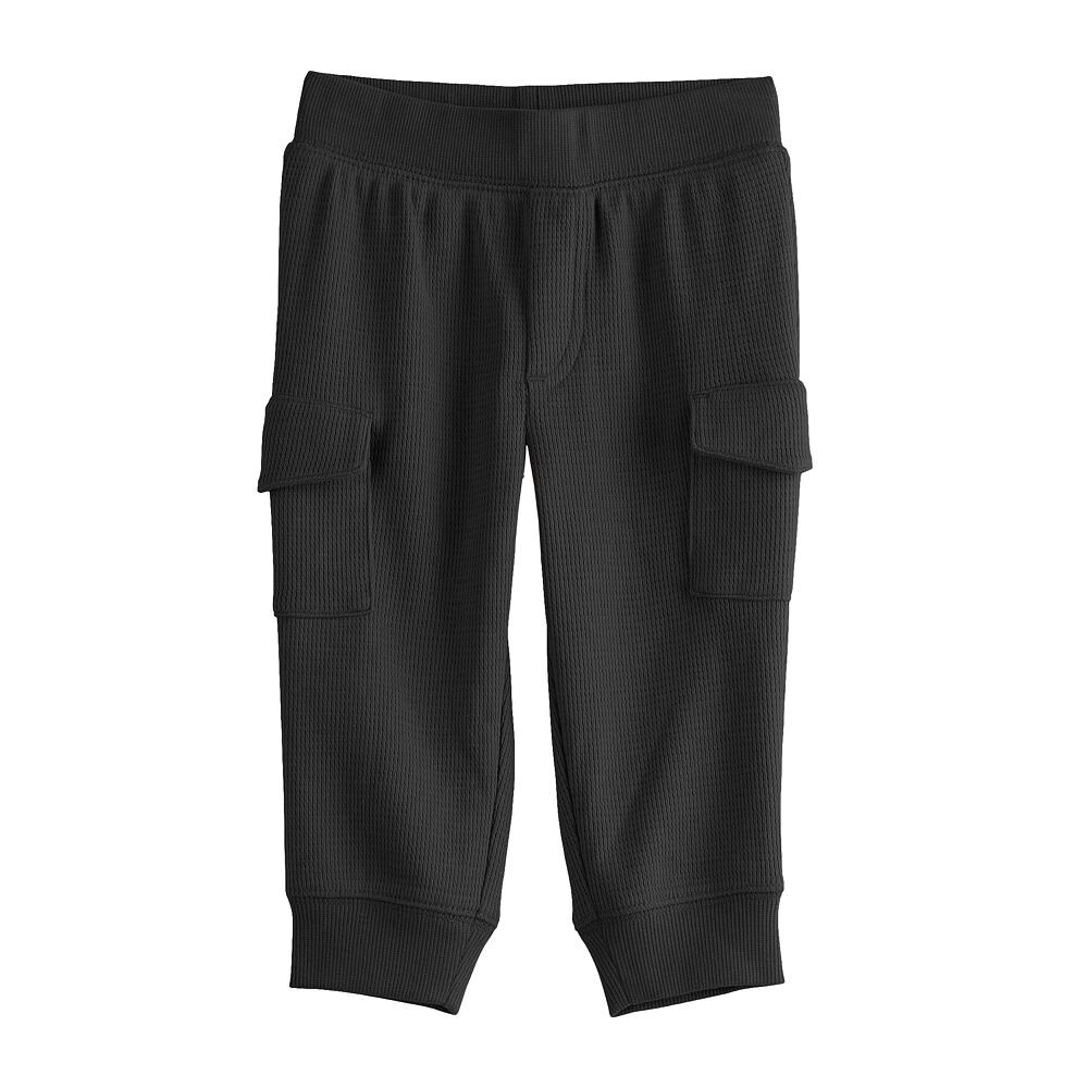 

Термобрюки-карго Baby Boy Jumping Beans, цвет Black Luxe