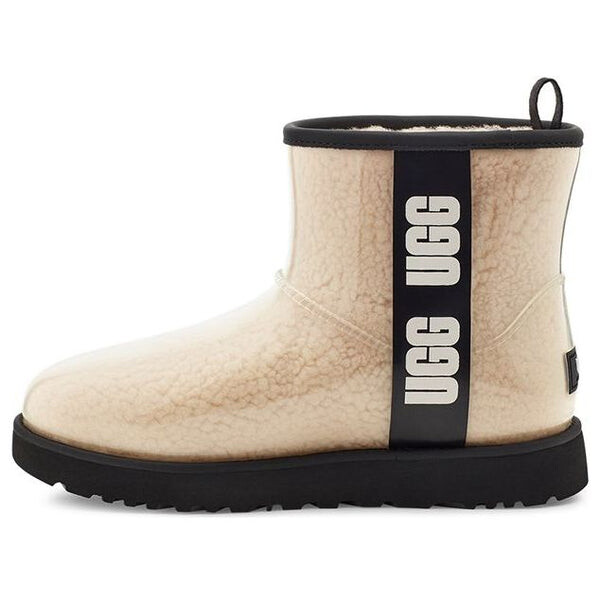 

Кроссовки (WMNS) UGG CLASSIC CLEAR MINI Snow boots 'Black', черный