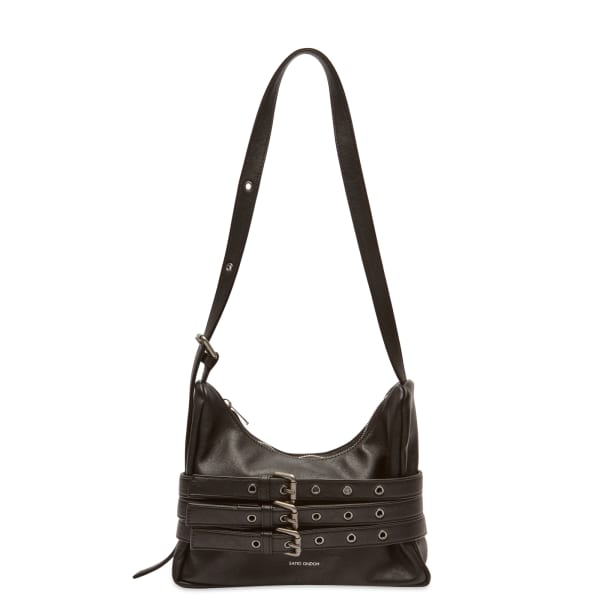 

Сумка-Кружка через плечо Trio с поясом - средняя Samo Ondoh, шоколадный