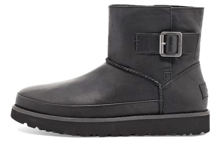 

Угги UGG Classic Deconstructed Mini Fleece Lined Black Women's