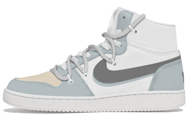 

Кроссовки Nike EBERNON Skateboarding Shoes Men Mid-top Cyan, серый