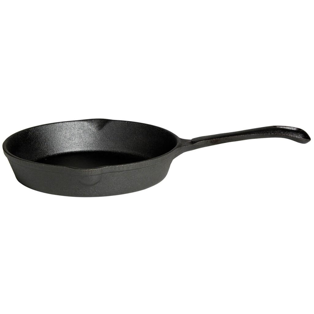 

Чугунная сковорода All'Grill с ручкой, круглая, черная, 25 см, 2,0 л, для всех типов плит, хорошее распределение тепла, прочная PAELLA WORLD