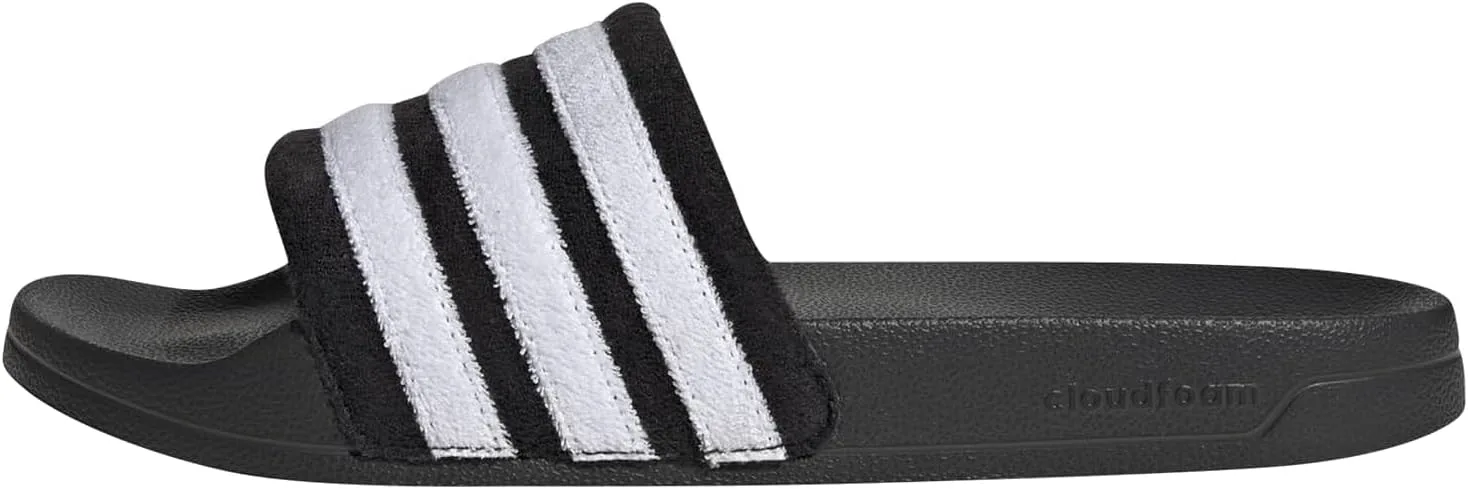 Шлепанцы Adidas unisex-adult Adilette Noshower, черно-белый