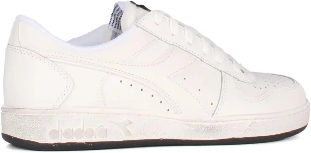 Гимнастические кроссовки Diadora Unisex Magic Basket Low Icona, белый — фото 3