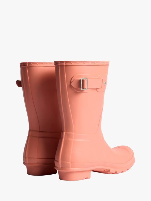 Оригинальные короткие водонепроницаемые сапоги Wellington Hunter, Terracotta — фото 3