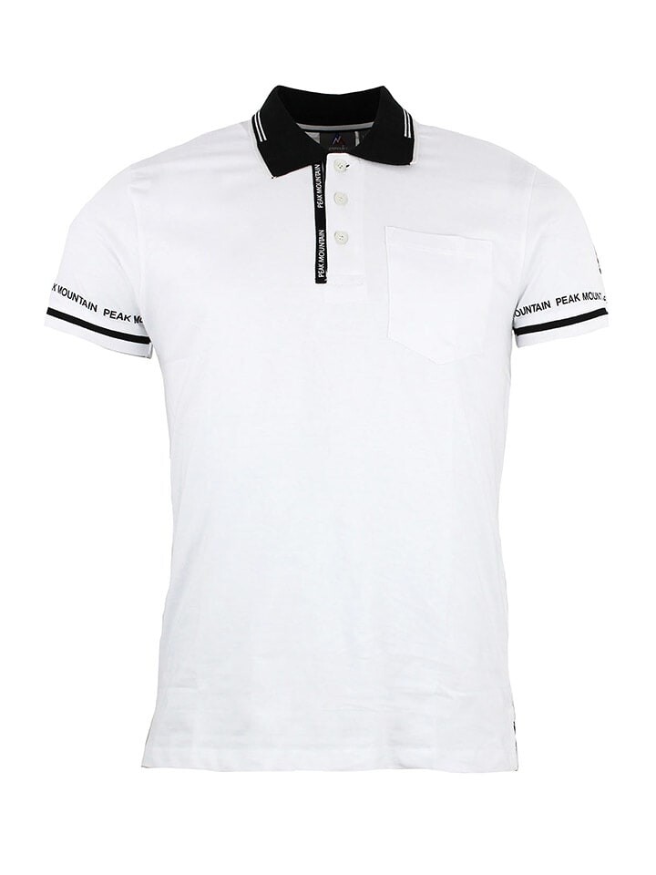 

Футболка поло Peak Mountain, цвет weiãÿ