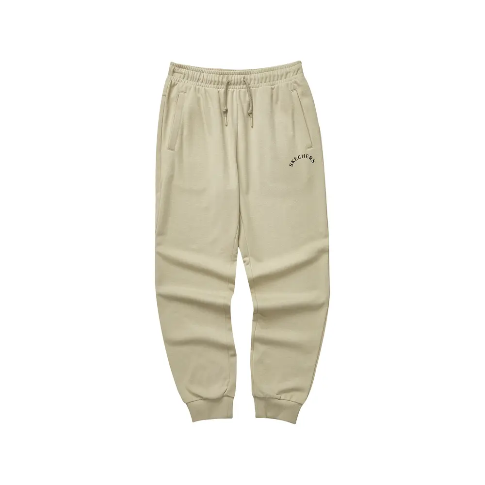 

Разноцветные вязаные спортивные штаны женские бежево-коричневые Skechers