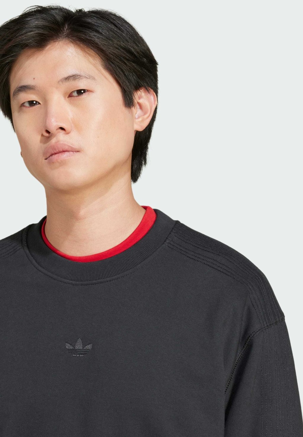 Толстовка CREW Adidas Originals, черный — фото 3