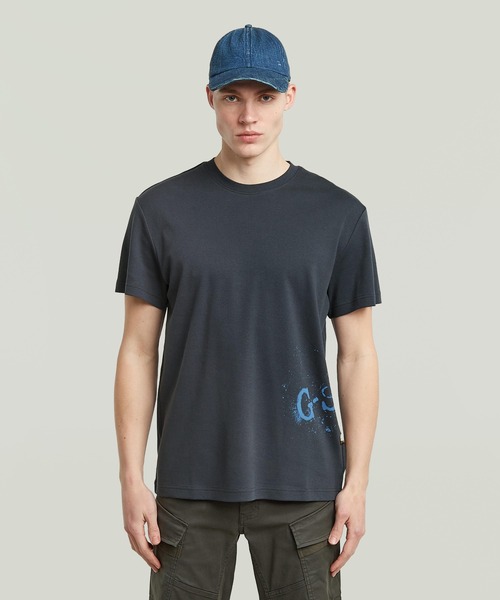 

Футболка с графическим принтом G-STAR