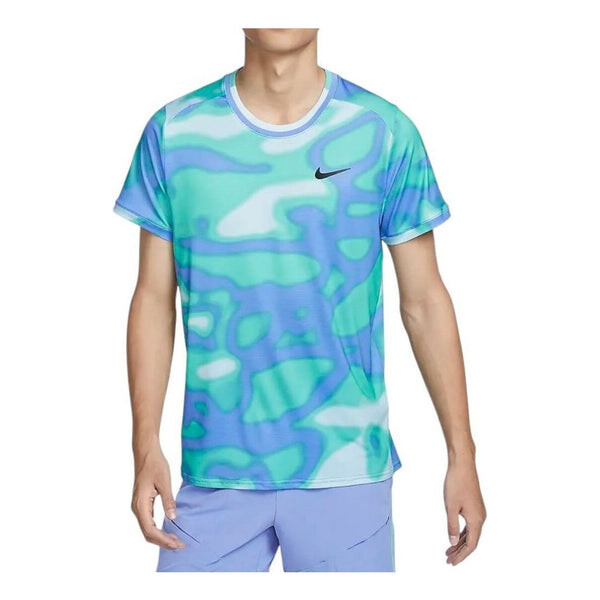 

Футболка court advantage dri-fit t-shirt Nike, синий