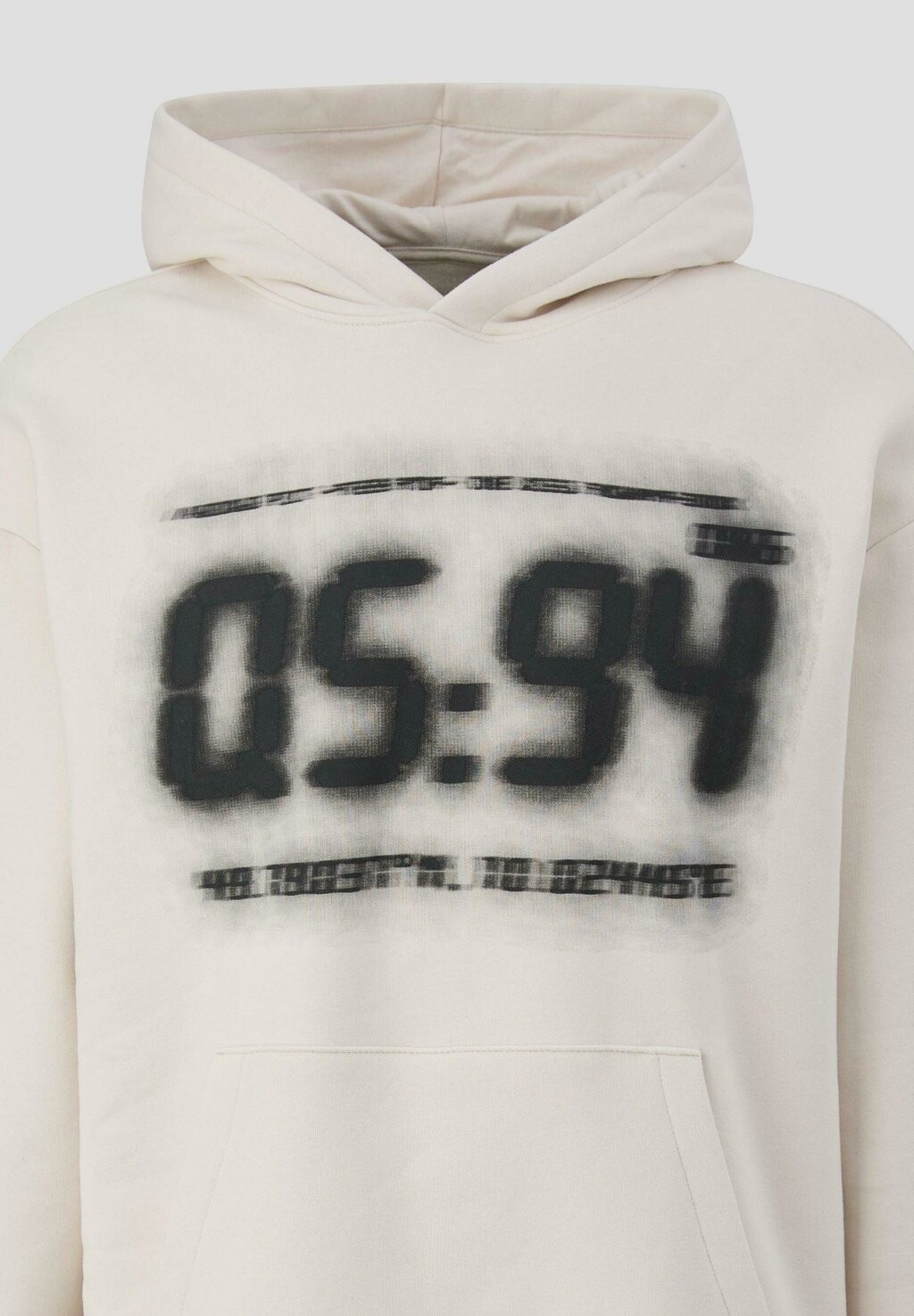 

Толстовка с капюшоном SWEATSHIRT QS, кремовый