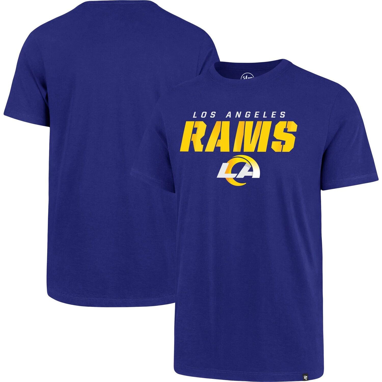 

Мужская футболка '47 Royal Los Angeles Rams с логотипом Traction Super Rival