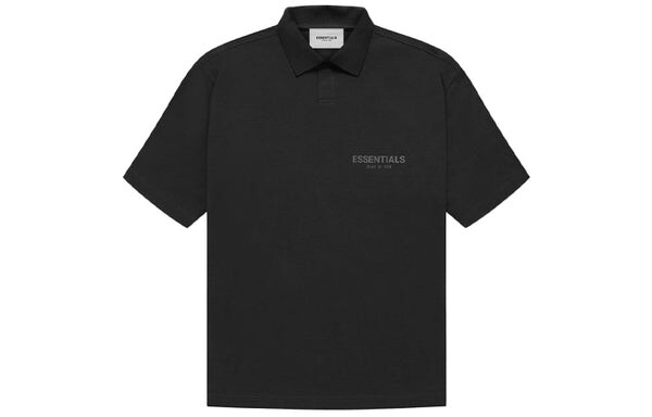 Рубашка fw21 polo shirt 'stretch limo' Fear Of God Essentials, черный — фото 2