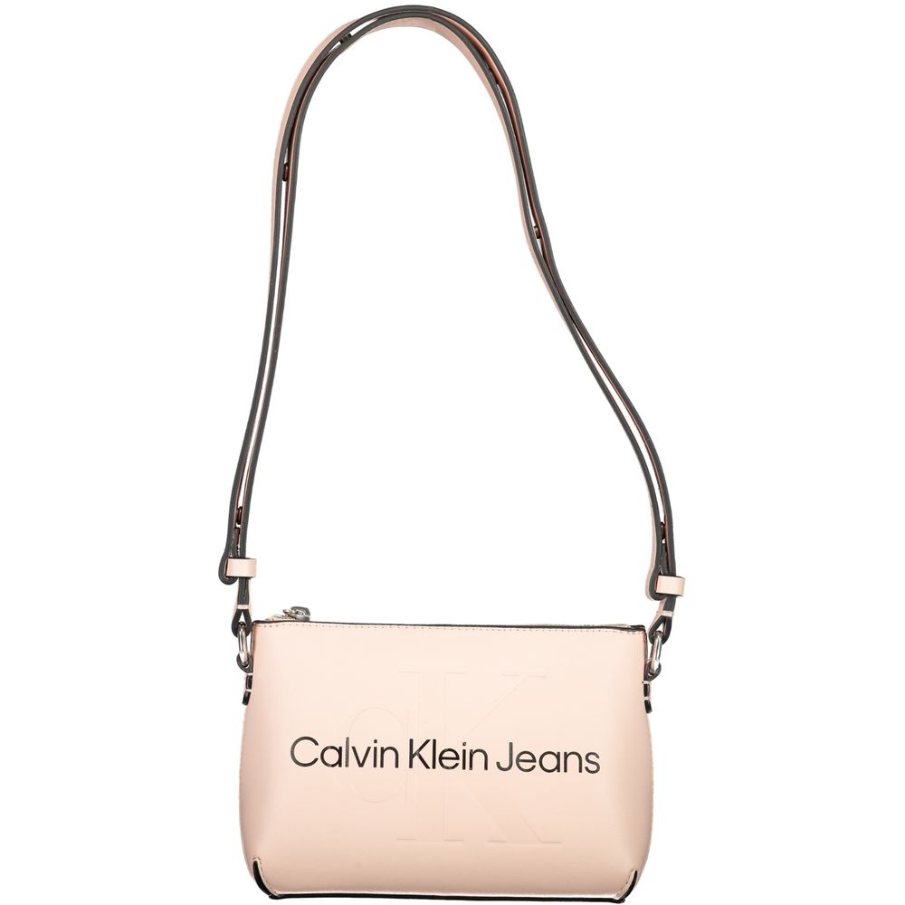 

Розовая полиэтиленовая сумочка Calvin Klein