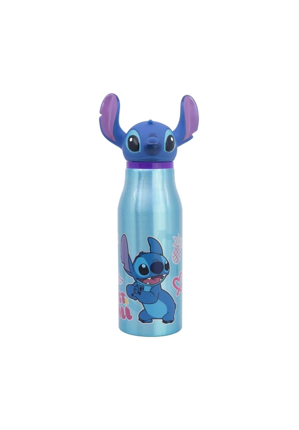 

Многоцветная бутылка для напитков 690 мл с интегрированной соломинкой Cofi 3D figur, 26,7x7,5x7,5 см